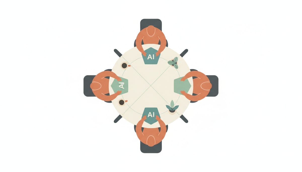 "Hybrid Human-AI Teams" Is Becoming the 2026 Buzzword. Here's the Four-Part Test for Whether Yours Is Real.