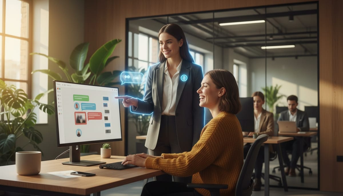 v4.0.0: Messages Puts Your Team and Your AI Employees in One Chat, and Employees Can Now See Your Screen
