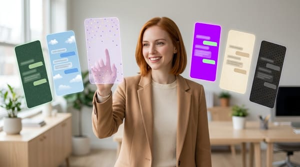 v3.1.1: Give Every Conversation Its Own Background, German and Hindi Join the Interface, and Email Cards Stop Filling the Screen